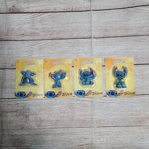 Disney Stitch Figurine Set - 4-Pieces - NEW SEALED